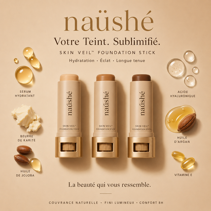 Stick fond de teint anti-imperfections peau nette