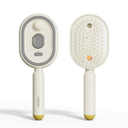 Brosse avec diffuseur pour cheveux - sans effort - ne brille pas