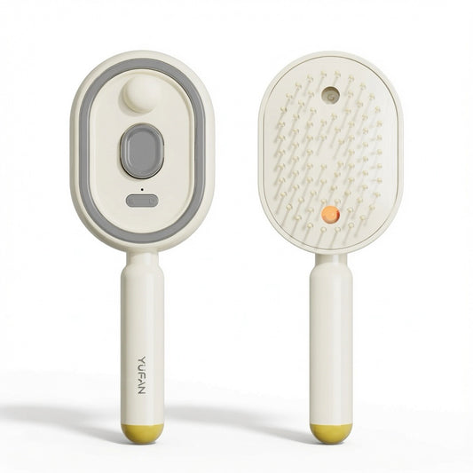 Brosse avec diffuseur pour cheveux - sans effort - ne brille pas