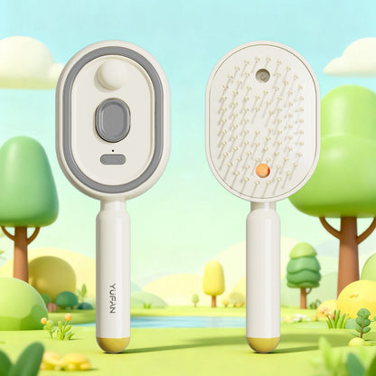 Brosse avec diffuseur pour cheveux - sans effort - ne brille pas